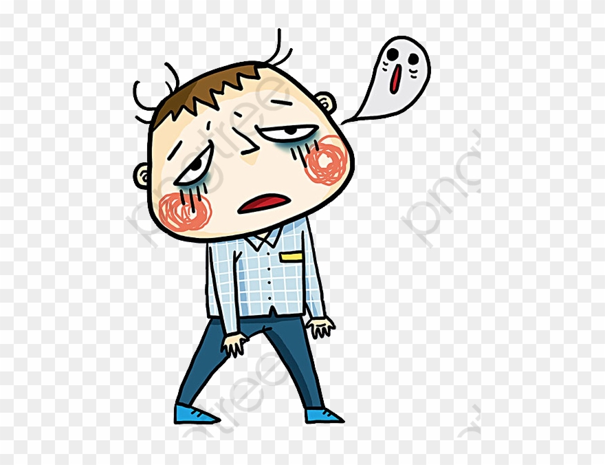 Sad Clipart Man - Embarrassed Child Clipart - Png Download