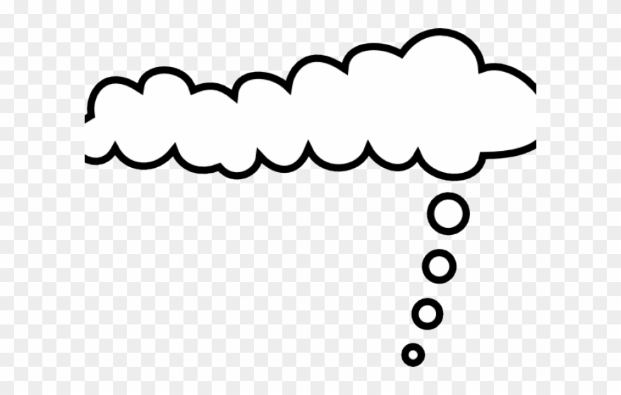 Png Thinking Cloud Cartoon Clipart