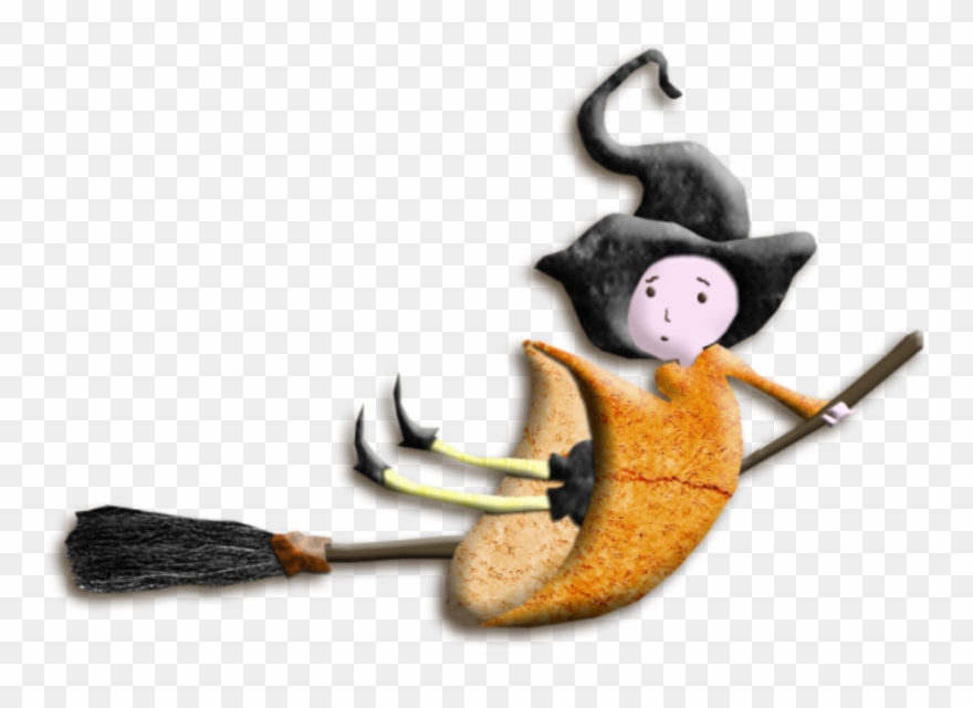 Witch Broomstick Png - Monkey Clipart
