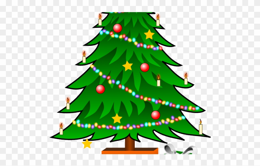 Free Christmas Tree Clipart - Christmas Tree - Png Download