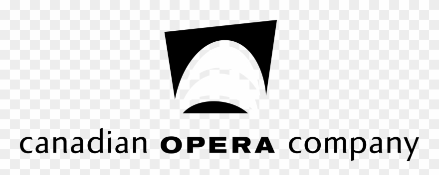 Canadian Opera Company Logo Black And White Clipart