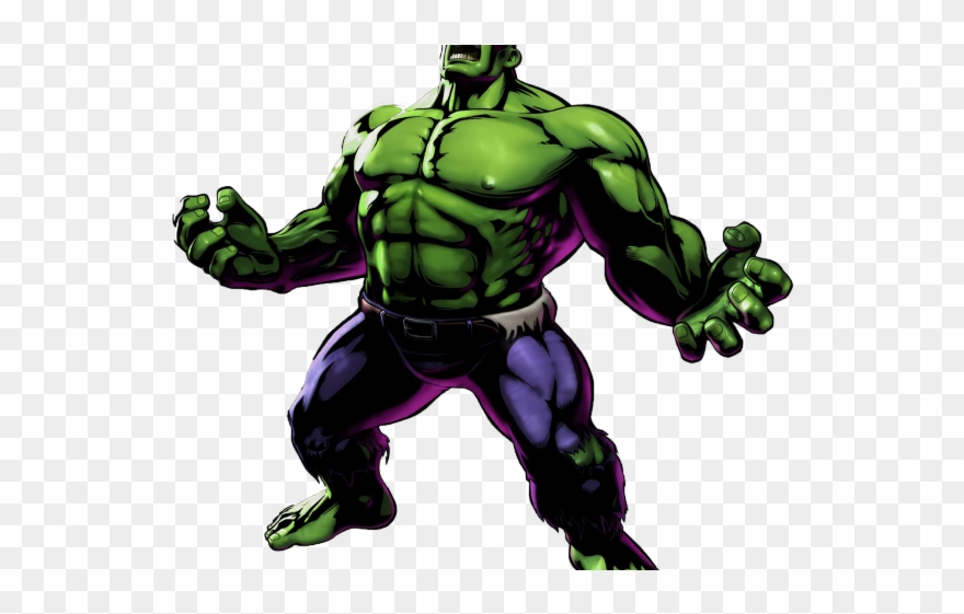 Hulk Clipart Transparent Background - Marvel Vs Capcom 3 The Hulk - Png Download
