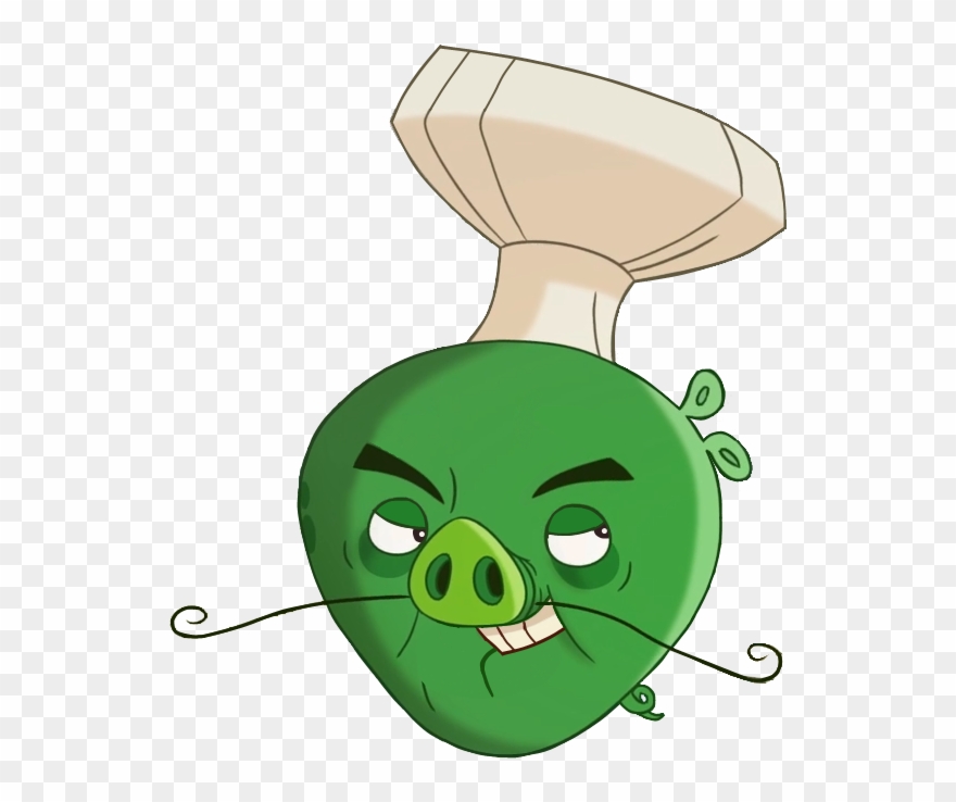 Chef Pig Toons - Angry Birds Chef Pig Clipart