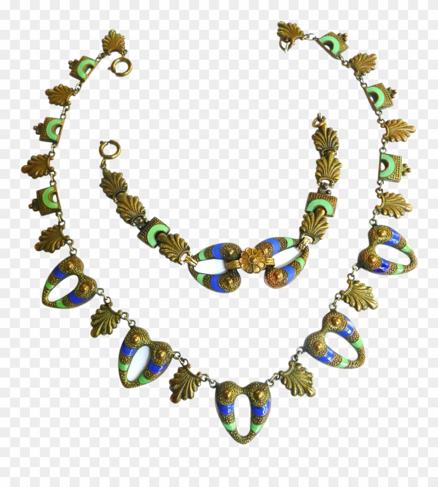 Late S Egyptian Revival - Necklace Clipart