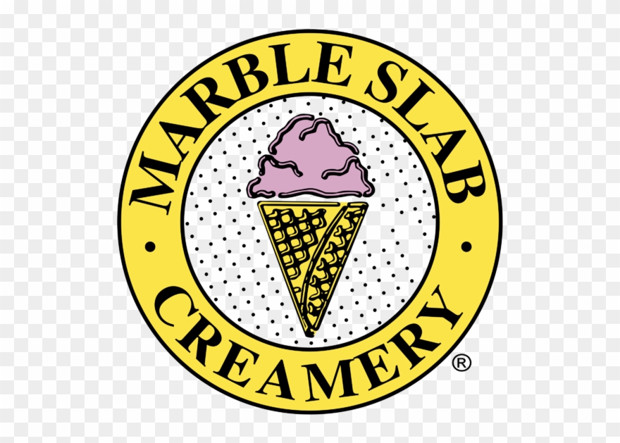 Marble Slab Creamery Logo Clipart