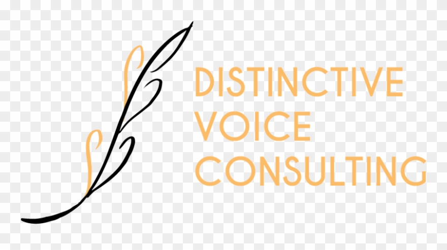 Distinctive Voice Consulting Services - Calligraphy Clipart