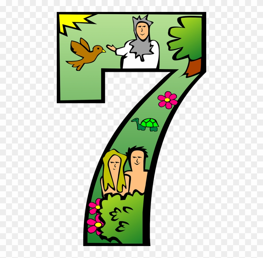 Creation Day Seven - Creation Day 7 Clipart - Png Download