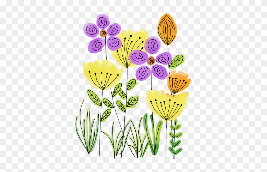 Spring Flower, Bouquet, Spring, Tulips, Bloom, Nature - Flower Clipart