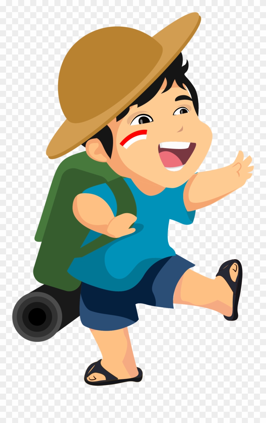 Free Png Clothing And Accessories - Niño Turista Png Clipart