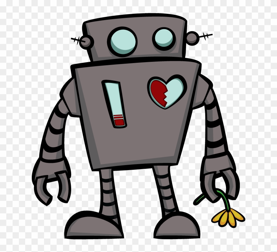 Robot By Eramdesign - Cartoon Clipart