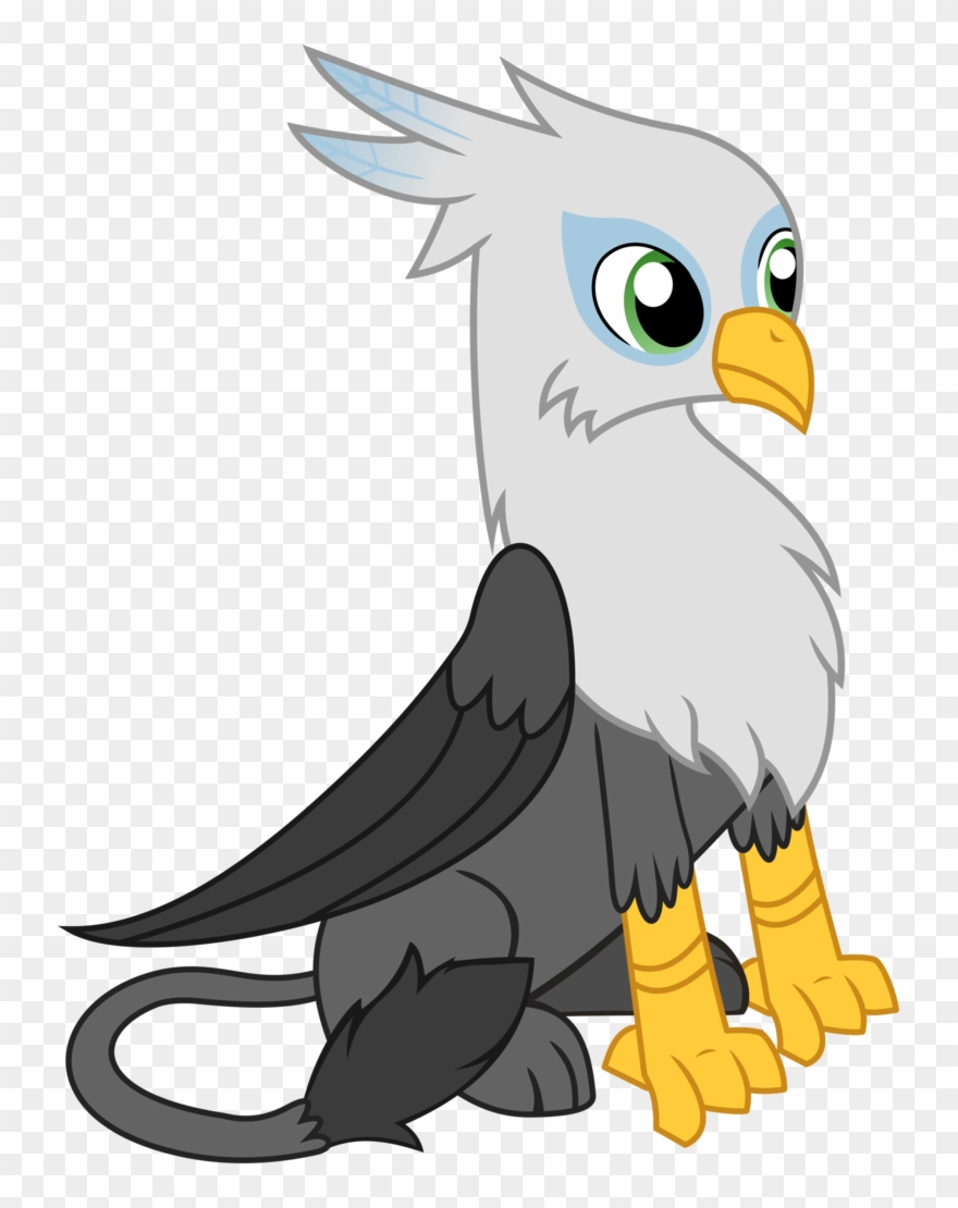 Silver Griffon By - My Little Pony Griffon Baby Clipart