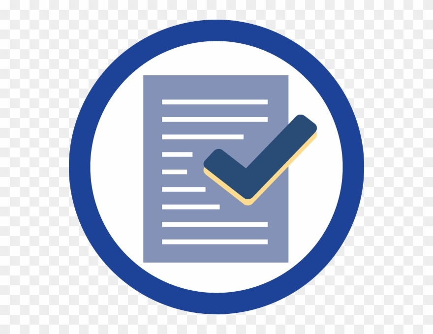 Blue Check Mark Png Clipart