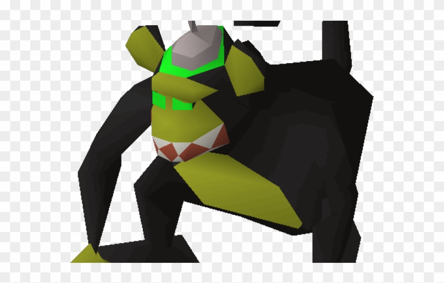 Gorilla Clipart Runescape - Osrs Monkey - Png Download