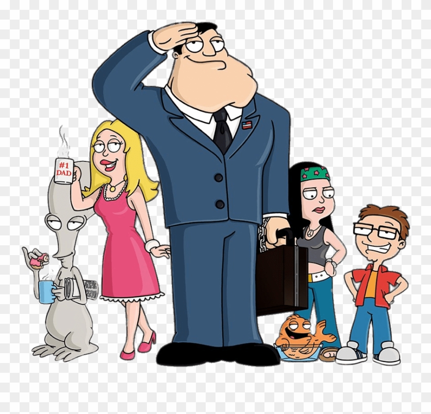 American Dad Family Clipart