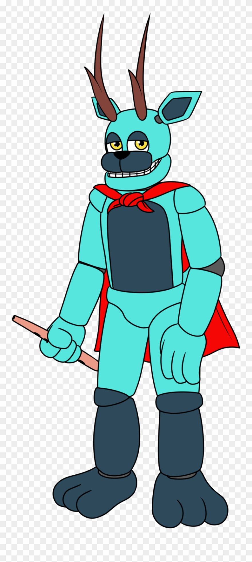 My First Fnaf Oc Dave The Deer In All His Glory - Cartoon Clipart