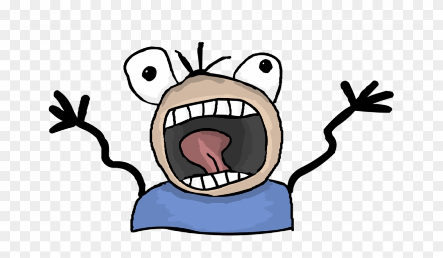 Images Of Panicking Spacehero - Panic Cartoon Clipart