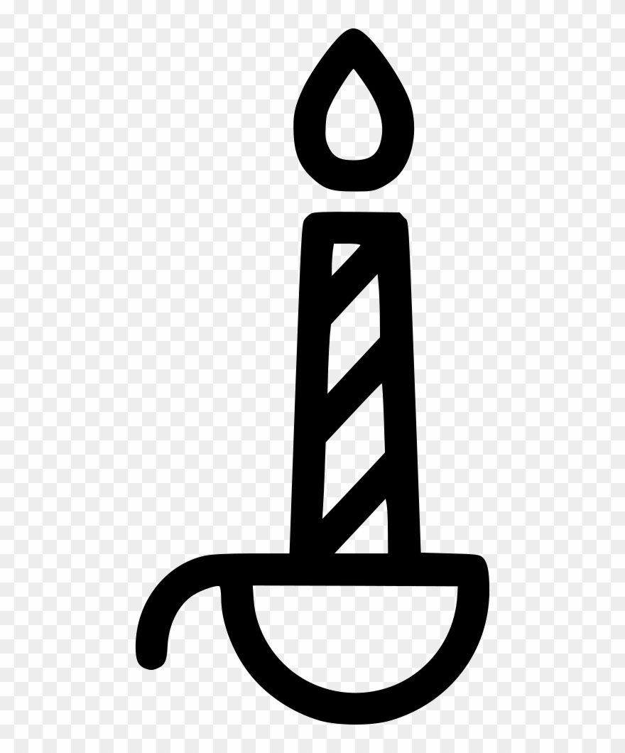 Candle Light Svg Png Icon Free Download Clipart