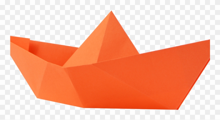 Paper Boat Png Transparent Image - Construction Paper Clipart