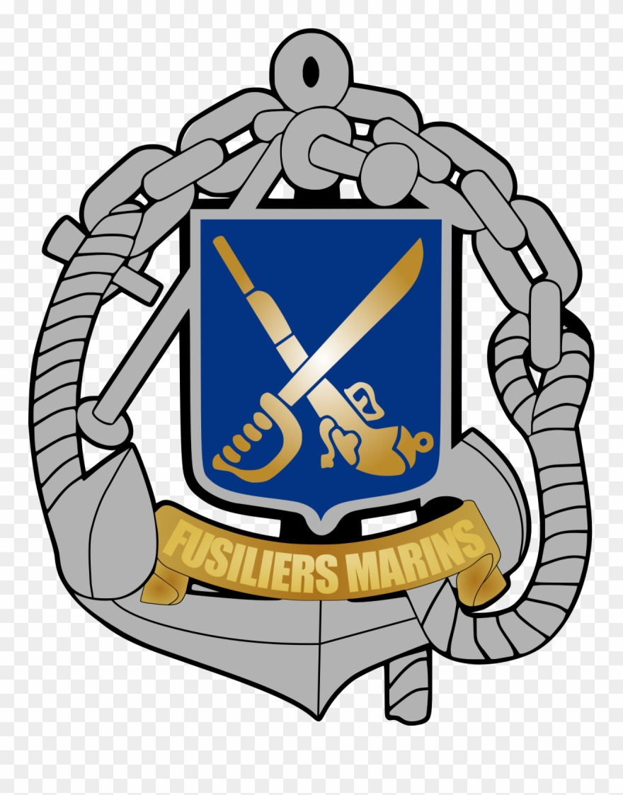 Fusiliers Marins Wikipedia - Badge Fusilier Marin Clipart
