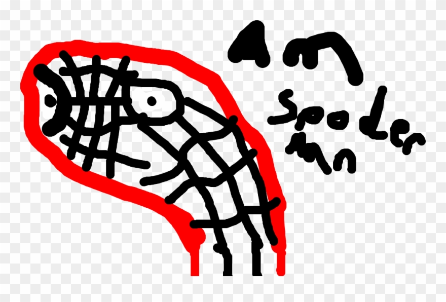 Running Caveman - Spoderman Clipart