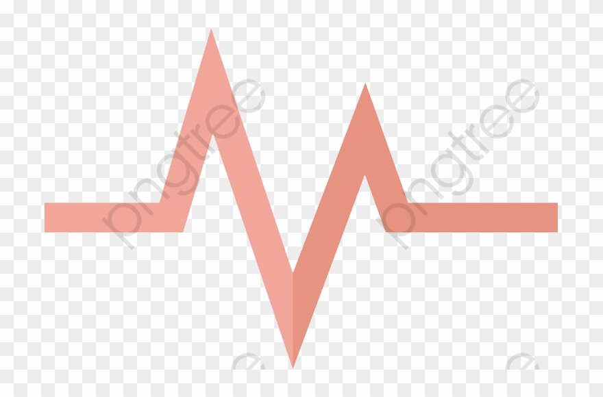 Heartbeat Clipart Pink - Triangle - Png Download