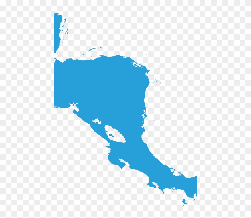 Central America - Costa Rica - Central America Animated Map Clipart