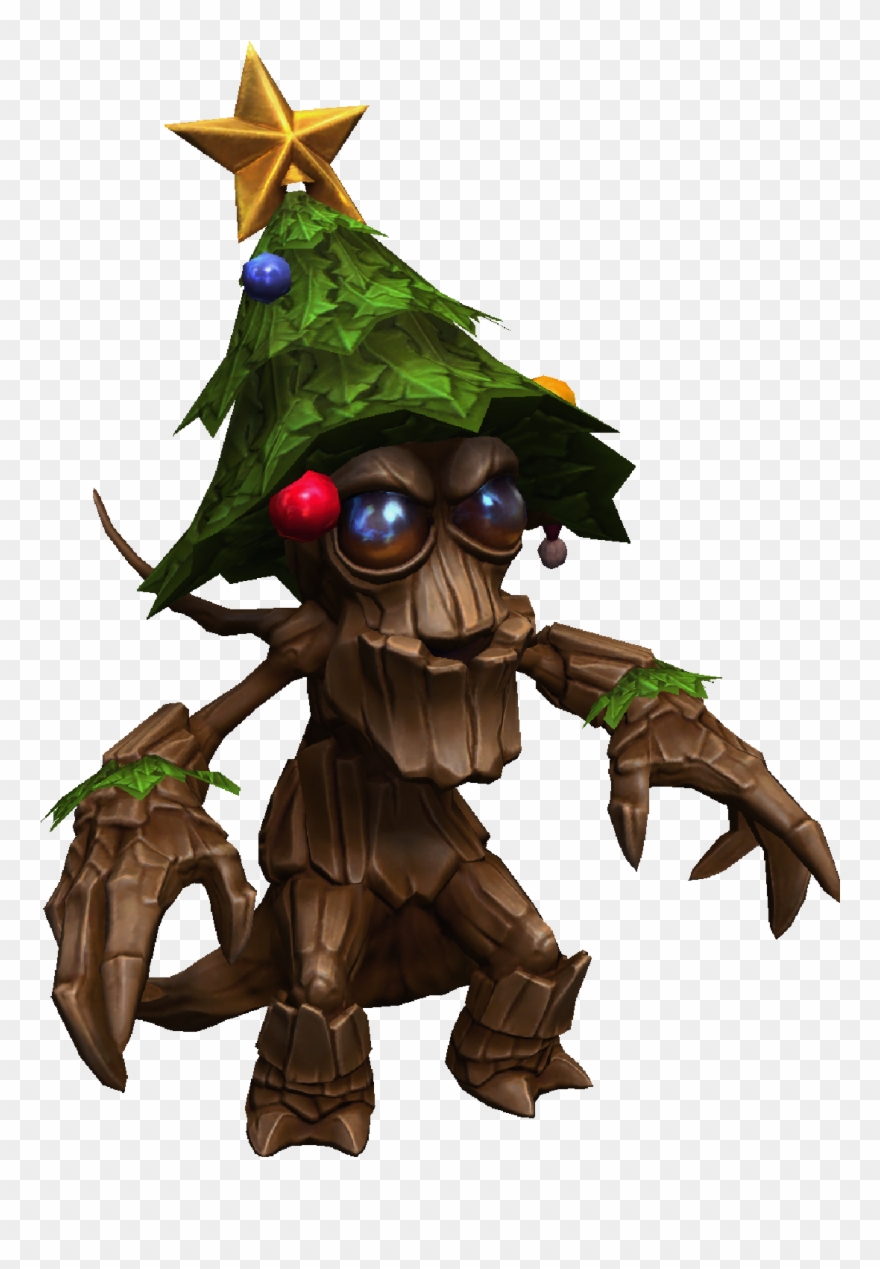 Malfurion Treant Winter Veil - Christmas Tree Clipart
