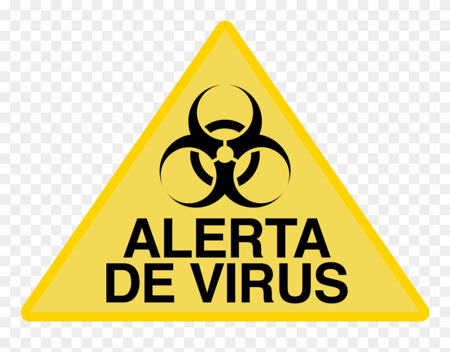 Download Alerta De Virus Transparent Png - Biohazard Symbol Clipart