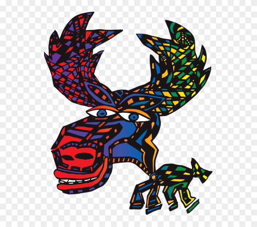 Psy Moose Locos - Locos Grill And Pub Logo Clipart