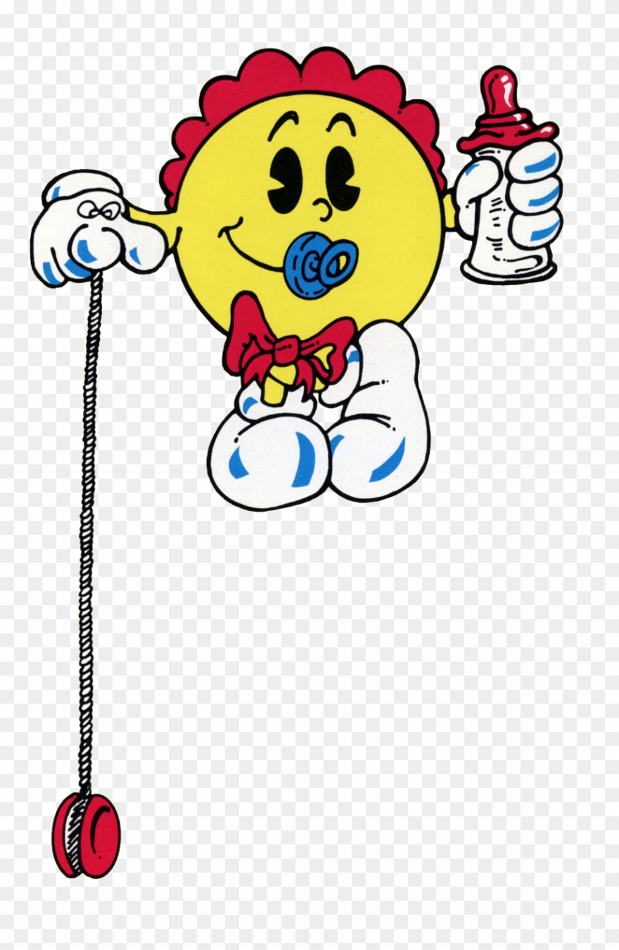 Download Transparent Png - Baby Pac Man Transparent Clipart