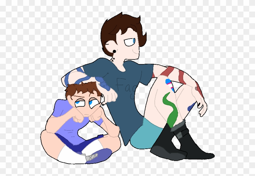 Brothers - Cartoon Clipart