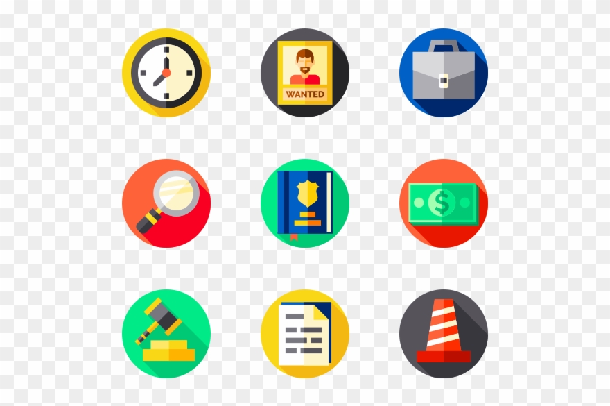 Law And Justice - Circle Clipart