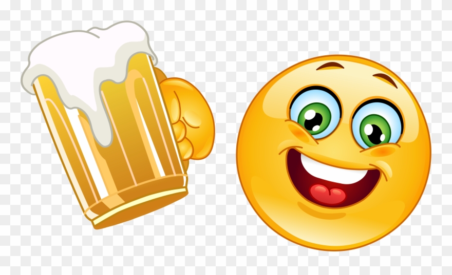 Beer Mug Emoji Decal - Descargar Emoticones Para Whatsapp Clipart