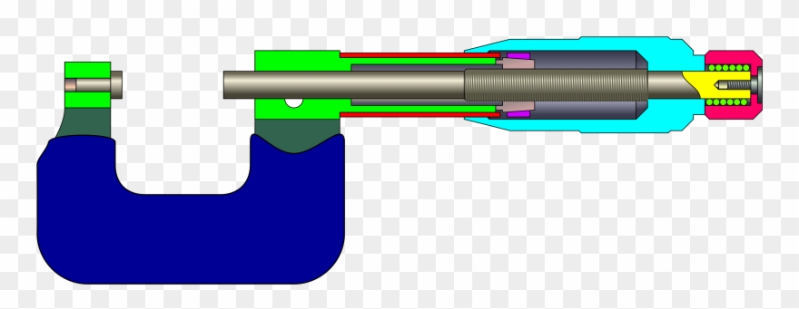 Micrómetro B01 - Ranged Weapon Clipart