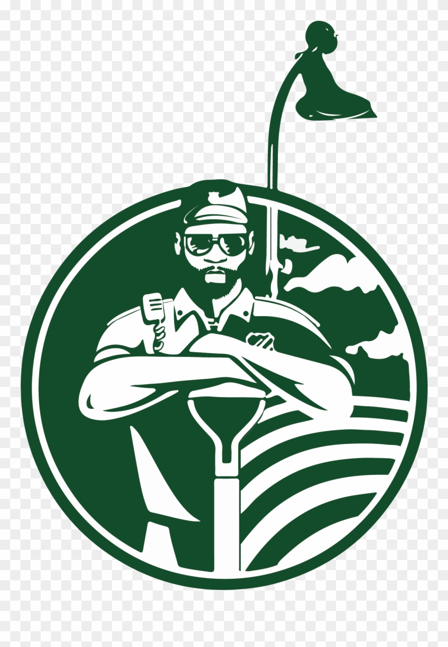 My Lawn Enforcement - Illustration Clipart