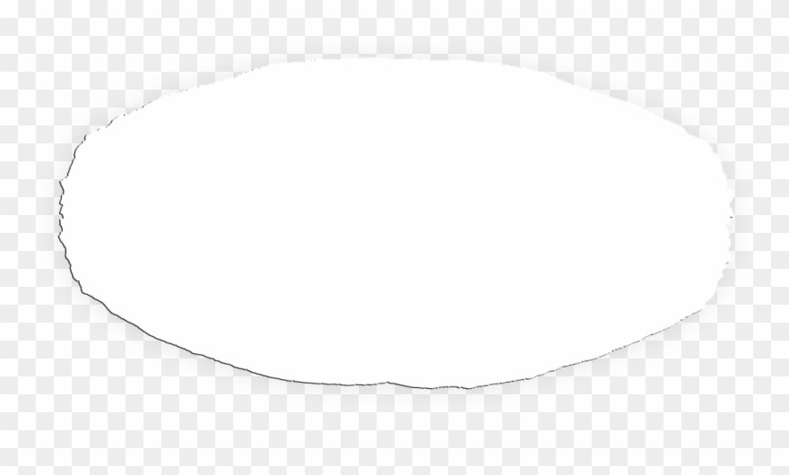 Torn White Paper Png - Circle Clipart