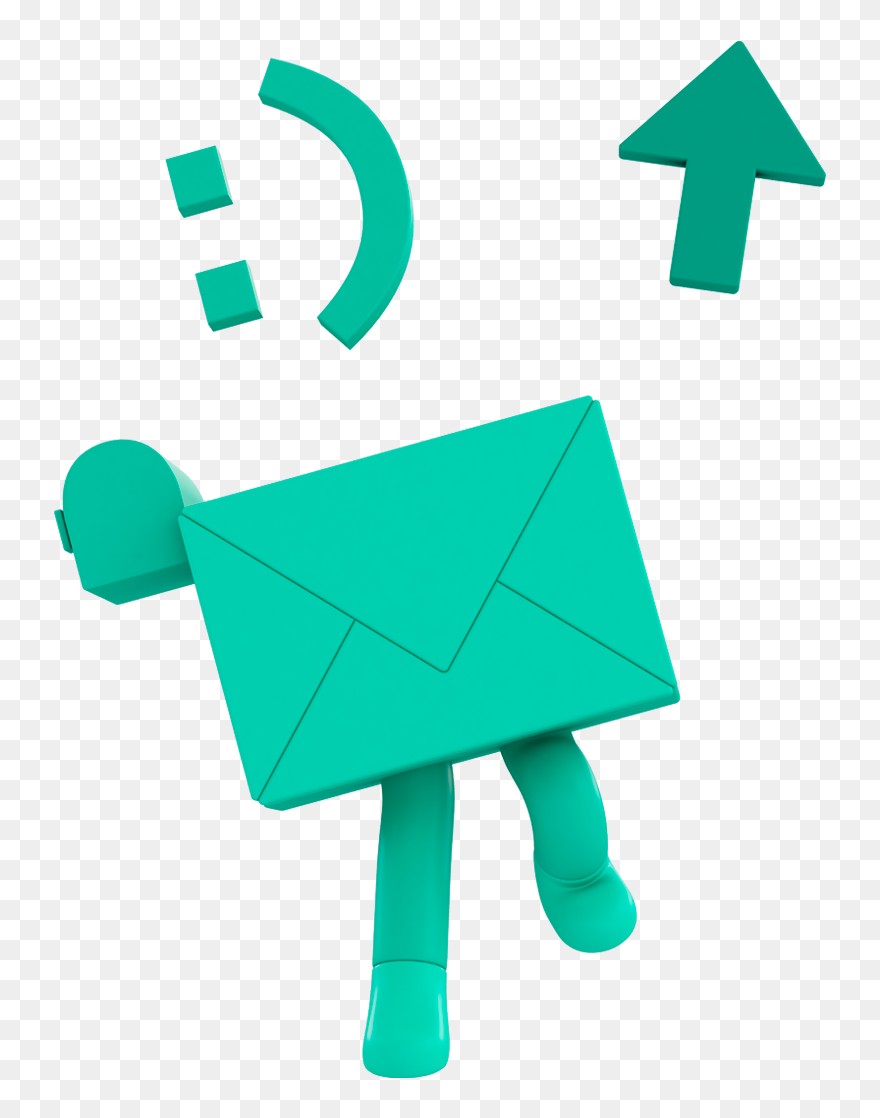 Email Character Clipart