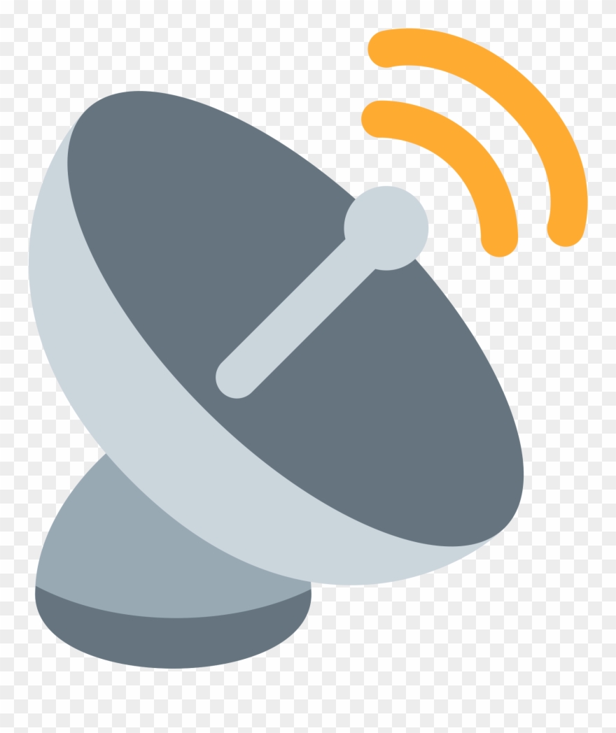 Satellite Antenna - Satellite Emoji Clipart
