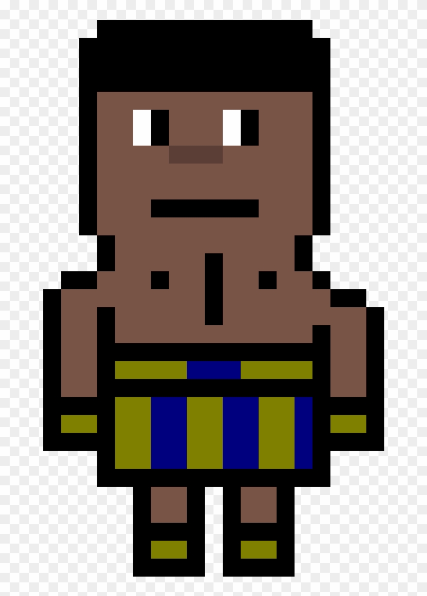 Adam - Egyptian - Cartoon Clipart