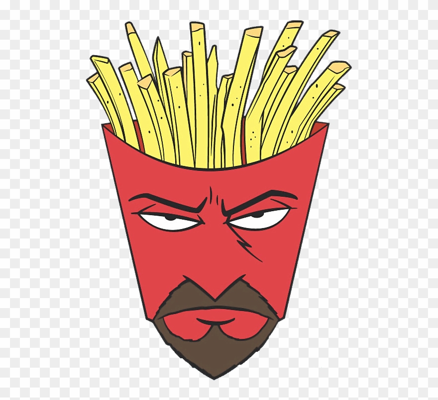 Aqua Teen Hunger Force Fries - Aqua Teen Hunger Force French Fries Clipart