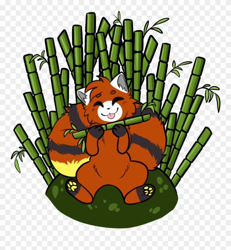 Bamboo Is A Panda's Best Friend - Illustration Clipart