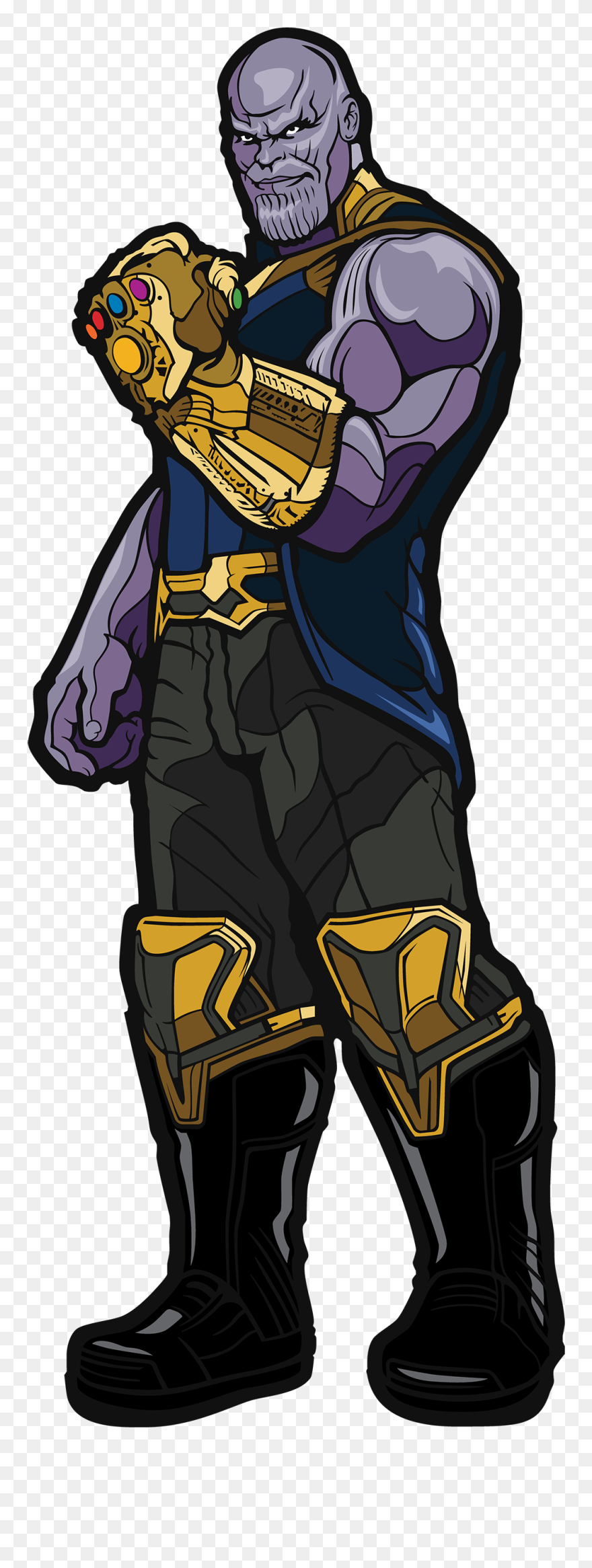 Infinity War - Thanos Figpin Xl Clipart