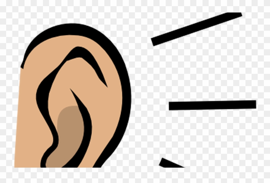 Listening Ears Girl Clipart Clipart Panda Free Clipart - Ear Clip Art - Png Download