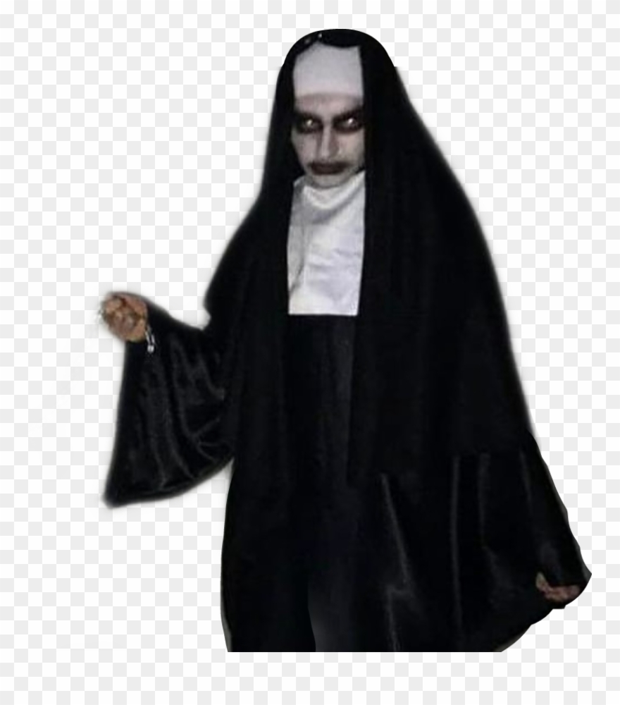 #rahibe #nun #dead #die #editmix #editart #dark - Scarf Clipart