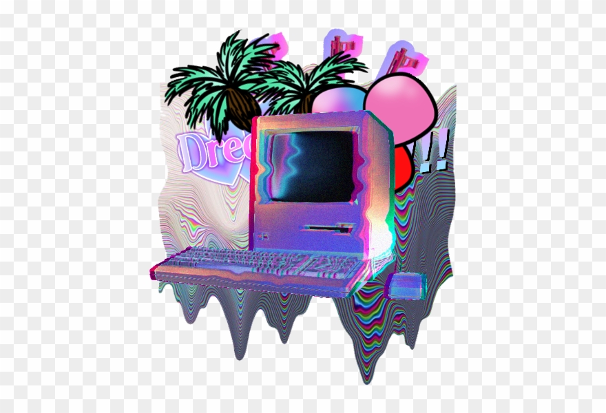 Tumblr Sticker - Aesthetic Illusion Clipart