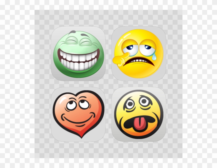 Emoji Stickers Set On The App Store - Smiley Clipart