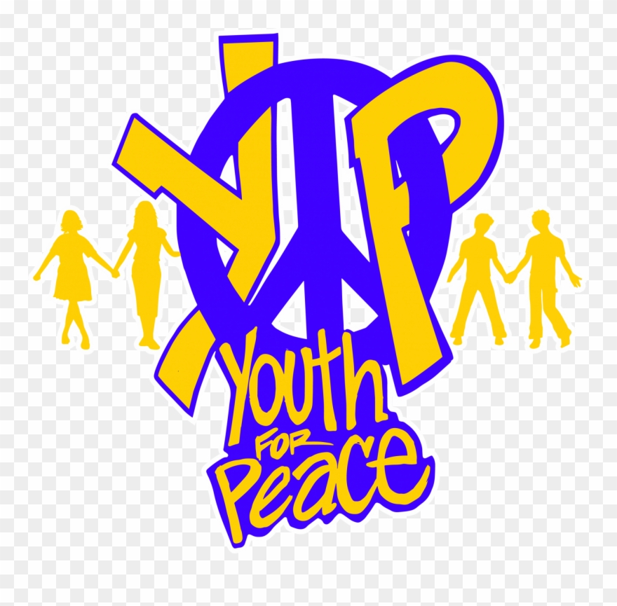 Youth For Peace - People Holding Hands Clipart - Png Download