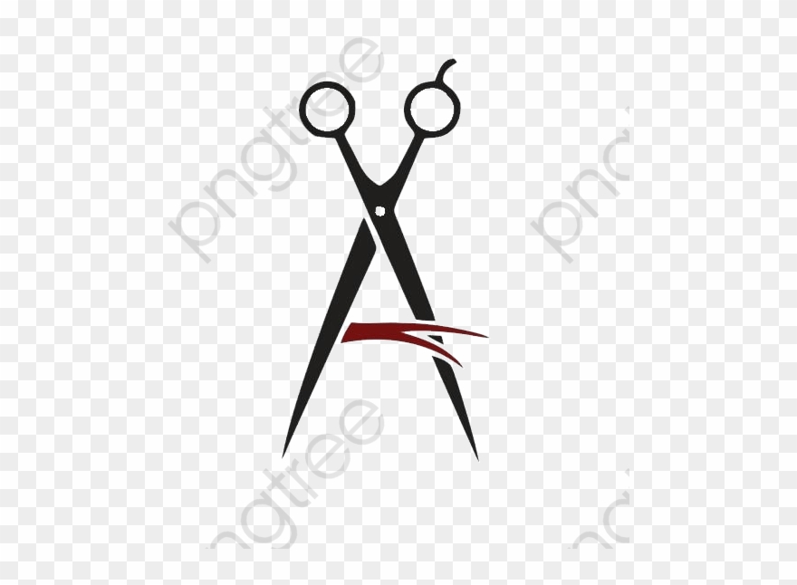 Creative Scissors Logo Material - Scissors Clipart