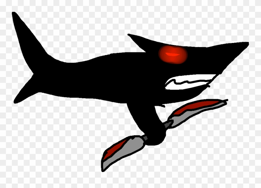 Shark - Depths - Cartoon Clipart