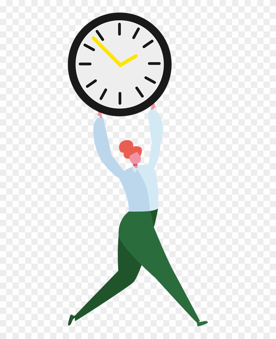 Finish Faster, Feel Happier - Clock Symbol For Time Clipart